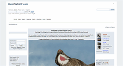 Desktop Screenshot of huntfishnw.com